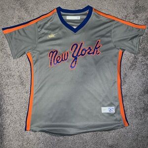 Brand New New York Mets Throwback Jacob deGrom #48 Cooperstown Collection